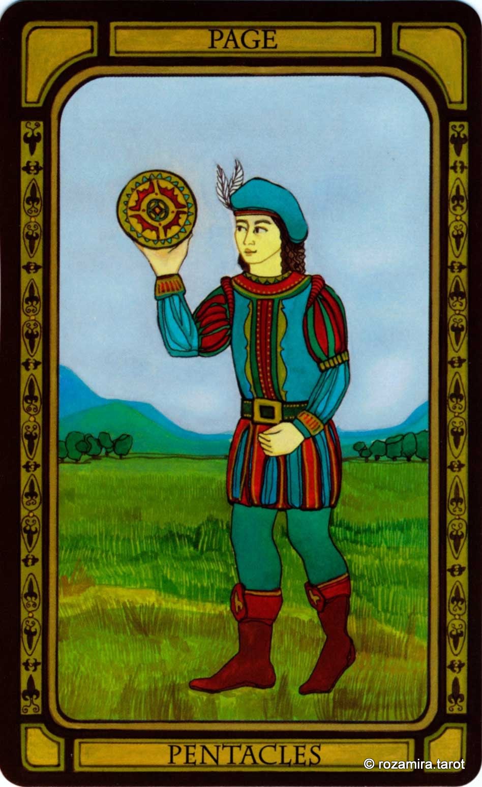 The Golden Tarot (Liz Dean)